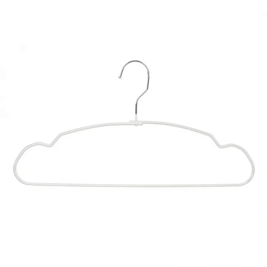 Вешалка-плечики WW_Attache MHT002/MHP049 мет,прям,пок.ПВХ,р48-50 чер УП 5шт