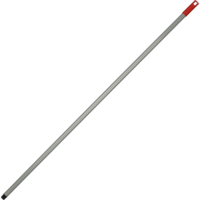 Рукоятка металлическая, цвет красный 120см с резьбой NV-123MR