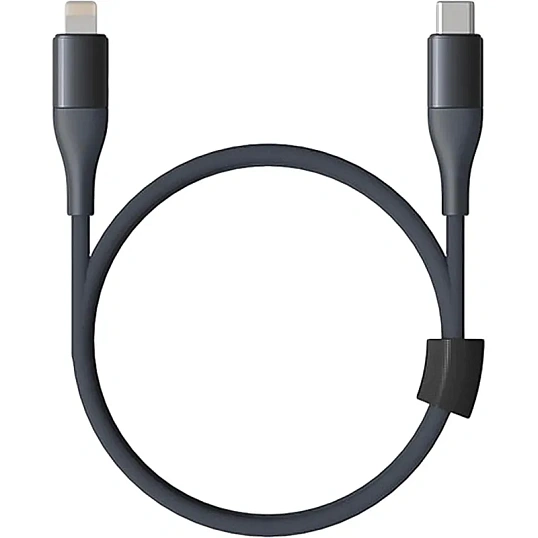 Кабель Type-C - Lightning, 1 м, Xiaomi SOLOVE, т/сер, DW5