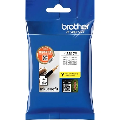 Картридж струйный Brother LC3617Y жел. для MFC-J3530/3930