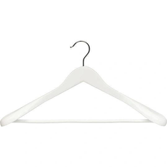 Вешалка-плечики WW_LH031-W/CU9632M-W дерев,перек,анат,р48-50 бел