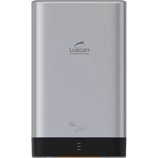 Сушилка для рук электрическая Luscan Prof/ADAFast 1кВт серебро с черным