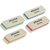 Ластик скошенный Attache Extra, нат.каучук, 50x19x8мм, ассорти