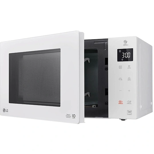 Микроволновая печь LG MW23R35GIH 23л, 1000Вт,белый, Smart Inverter, сенсор