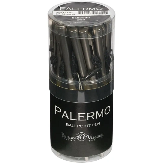 Ручка шариковая автомат. PALERMO металл.корп.шампань,0,7мм,синяя 20-0250/19
