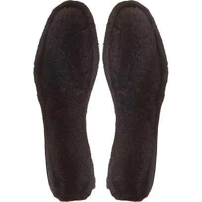 Стельки вкладные р.40, шерстяной мех