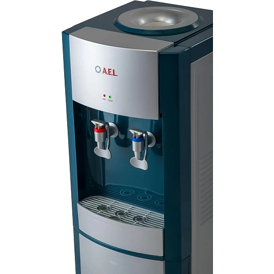 Кулер для воды AEL LD-AEL-28c marengo/silver напольный электронное охлажд