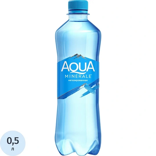 Вода питьевая Аква Минерале, негаз, ПЭТ 0,5л