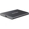 Портативный SSD Samsung T7, 2Tb, Titan Gray (MU-PC2T0T/WW)
