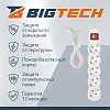 Сетевой фильтр BigTech ST516-1,5-W(5р/1,5м/16А/3,5кВт/3х1 мм2/белый)