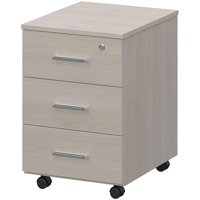 Тумба IN FREGAT Р мобильная с замком 129Т103 дуб сканд79