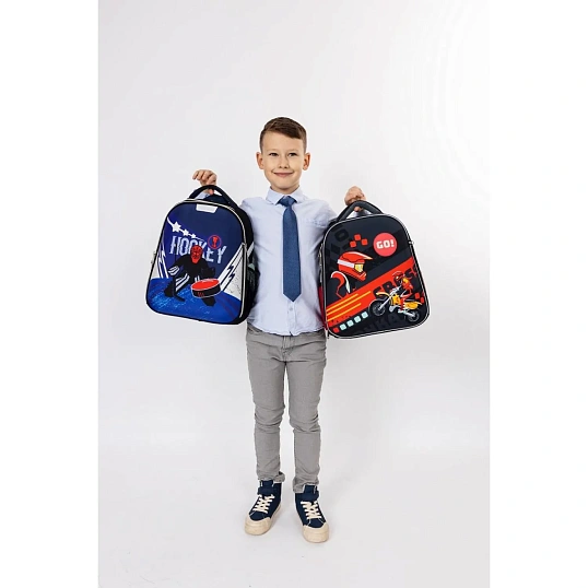 Ранец №1School Light 700г Hockey, 2 отд