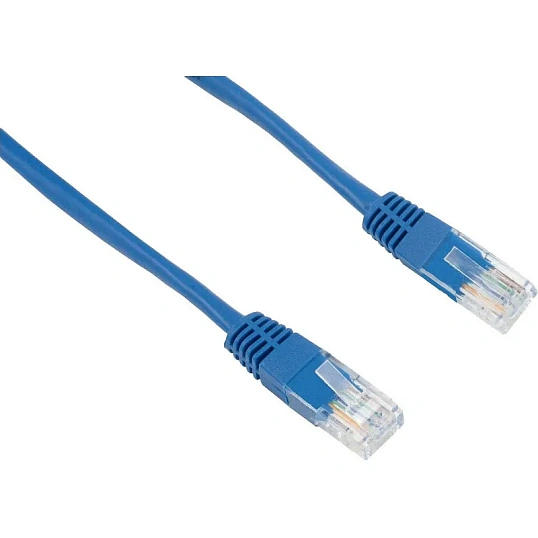 Патч-корд A1, A1-LCU5E-C-0.5M-BL, 0.5 м., U/UTP, 5e, медь, синий
