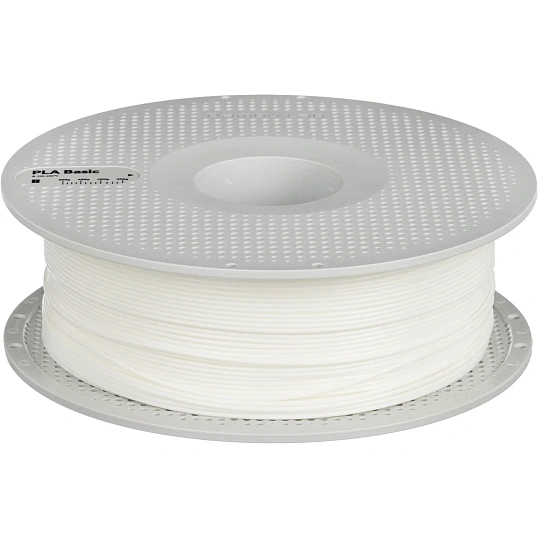 Пластик PLA Basic Bambu lab 1.75 мм 1кг., нефритово-белый (Jade White)