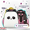 Ранец Basic Panda, 2 отд., эргоном. спинка, экокожа