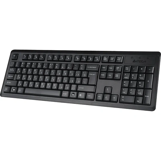 Набор клавиатура+мышь A4Tech V-Track 4200N клав:черный мышь:черный USB WLS