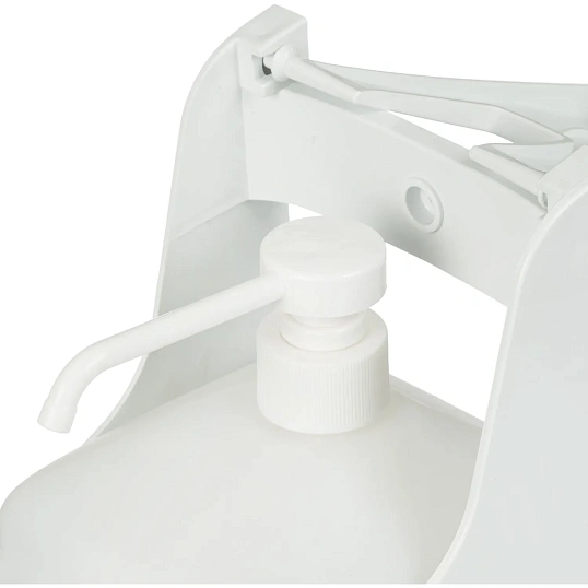 Дозатор для дезин.ср-в и жид.мыла Luscan Prof Optima локтевой 1000мл белый