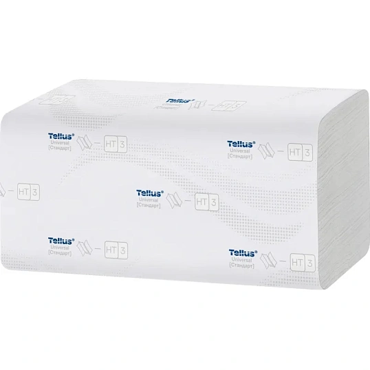 Полотенца бумажные д/держ. Торк/Tellus Н3 Стандарт 1сл.250лx20пач/уп 120108
