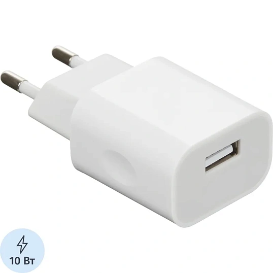 Зарядное устройство 2A, 1USB, белый BT-JCHR-003/C-IPN139