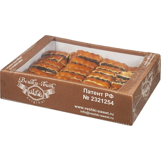 Печенье Вешки-Свит Колосок с маковой начинкой, 3кг