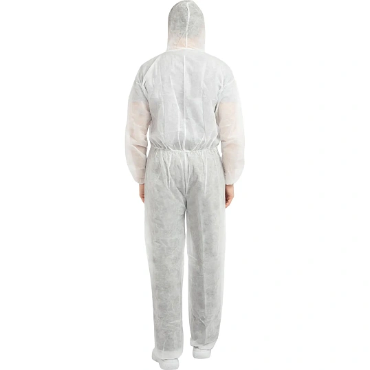 Комбинезон одноразовый Каспер Комус белый 30 г/кв.м (р.5XL), 10шт/уп