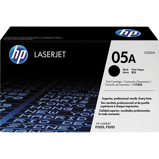 Картридж лазерный HP 05A CE505A чер. для LJ Р2035/2055