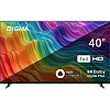 Телевизор Digma DM-LED40SBB33, FHD, смарт (Яндекс.ТВ)