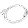 Кабель для аудио-видео IEC-320-C7, 2-pin 1,8m , белый, iOpen<ACE023-W-1.8M