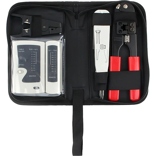 Набор инструментов Cablexpert TK-NCT-01 для работы с локальной сетью