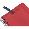 Ежедневник недатированный А5 PRAGMATIC на гребне, красный, 128л 3-748/05