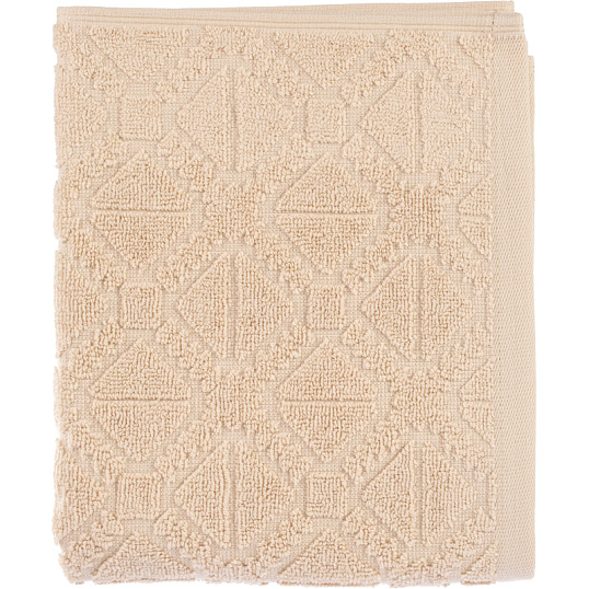 Полотенце махровое банное жаккард 70х120 см ,500 г/м2, Бежевый