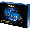 SSD накопитель ADATA SSD LEGEND 710, 256GB, M.2,PCIe 3.0x4(ALEG-710-256GCS)