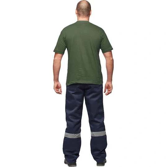 Футболка (160 г.) с кор.рукавом т.-злн.(XL)