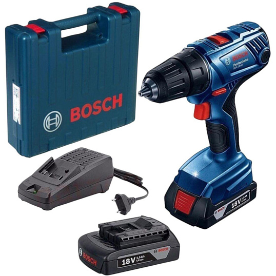 Дрель-шуруповерт аккумуляторная Bosch GSR 180-Li 06019F8109