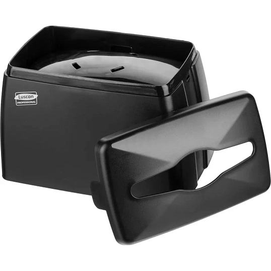 Диспенсер для салфеток Luscan Professional MAXI N4 черный 1331B