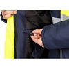 Куртка зимняя мужская зс04-КУ 48-50/182-188 флуоресц.жёлтый/син