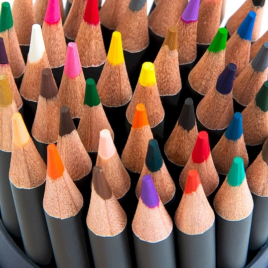 Карандаши акварельные Deli Arte Nuevo липа 48 цв/наб мет.туб. 68102