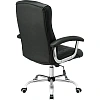 Кресло BN_Dt_EChair-550 TR рец.кожа черная, хром
