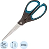 Ножницы Maped ESSENTIALS SOFT 210мм,прорез.асимметрич ручки,черн/син,468310