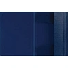 Папка на резинках Комус Шелк синяя