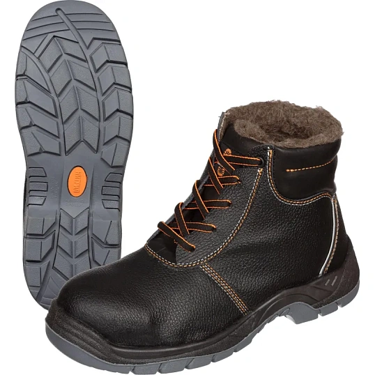 Ботинки от электродуги 9408ВМККС, утепленные ПУ/НР, КП, АС,черный  47