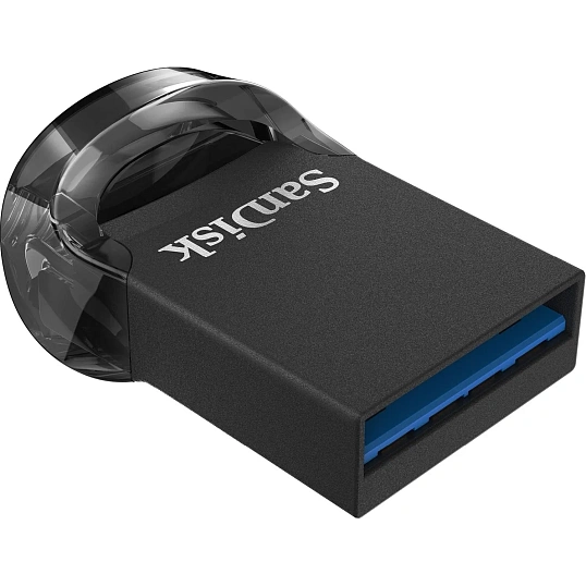 Флеш-память SanDisk Ultra Fit, 16Gb, USB 3.1/3.2 G1, чер, SDCZ430-016G-G46
