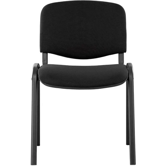Стул UA_EChair Rio(ИЗО/ISO) черн, ткань черная С-11