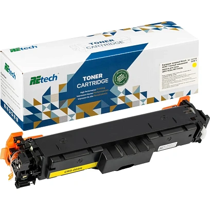 Картридж лазерный Retech 069H Y жел. пов.емк. для Canon LBP673Cdw/MF754Cdw