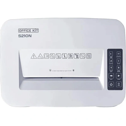 Шредер (уничтожитель) Office Kit S210N 3,9x38, P-4ур.секр, 16лист., 35л