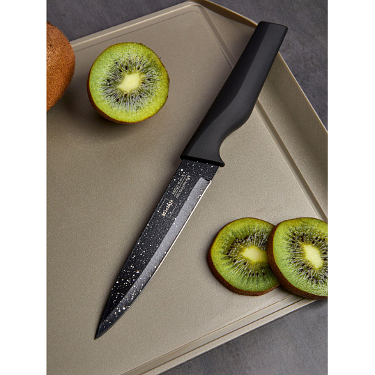 Нож кухонный Santoku 12,5  см. рукоять Soft Touch, Mielaje 81212