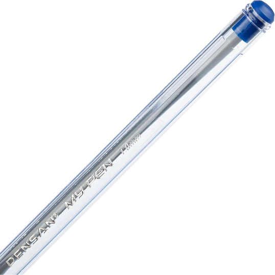 Ручка шариковая MY-PEN 1,0мм круглый корпус, цвет чернил синий