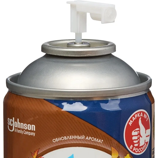 Баллон сменный для автоосвежителя Glade нежн кашем и сандал 269мл