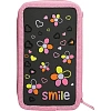 Пенал   Smile 2 отд., ламинат, выборочный лак, 190x110 мм, ПКК 11-19