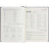Ежедневник недатированный А5+ CLASSIC иск.кожа СИНИЙ 3-689/02